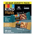 Kind Minis, Dark Choc Nuts, Sea Salt/Caramel Almond, Sea Salt, 0.7oz, PK20 27964